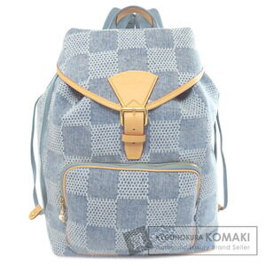 Louis Vuitton Montsouris Denim Backpack Daypack
